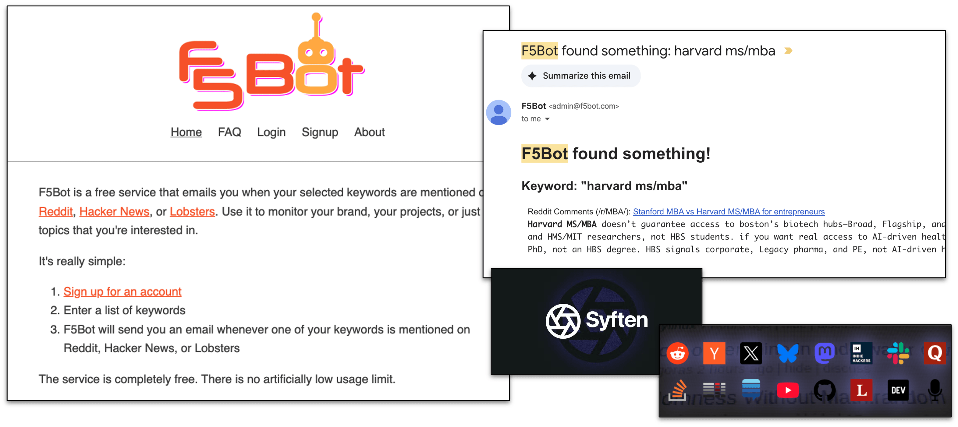 F5 Bot and Syften: Powerful Social Listening Tools