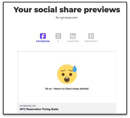Social Share Previews